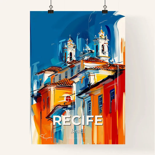 Vibrant Recife, Brazil Poster
