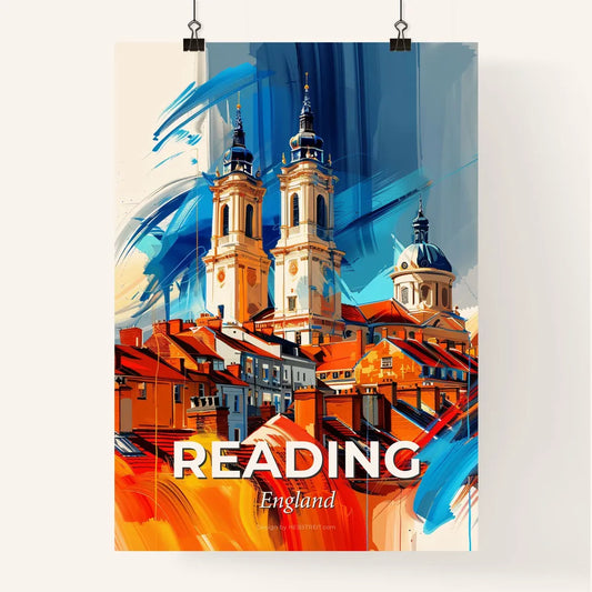Vibrant Reading, England Poster
