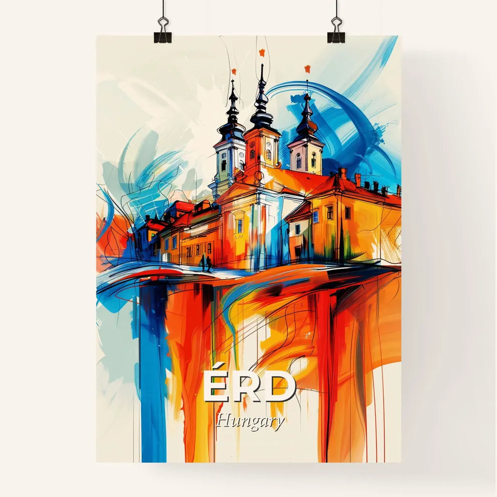 Vibrant Érd, Hungary Poster