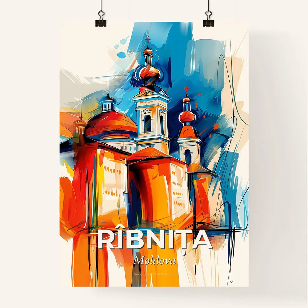 Vibrant Rîbnița, Moldova Poster