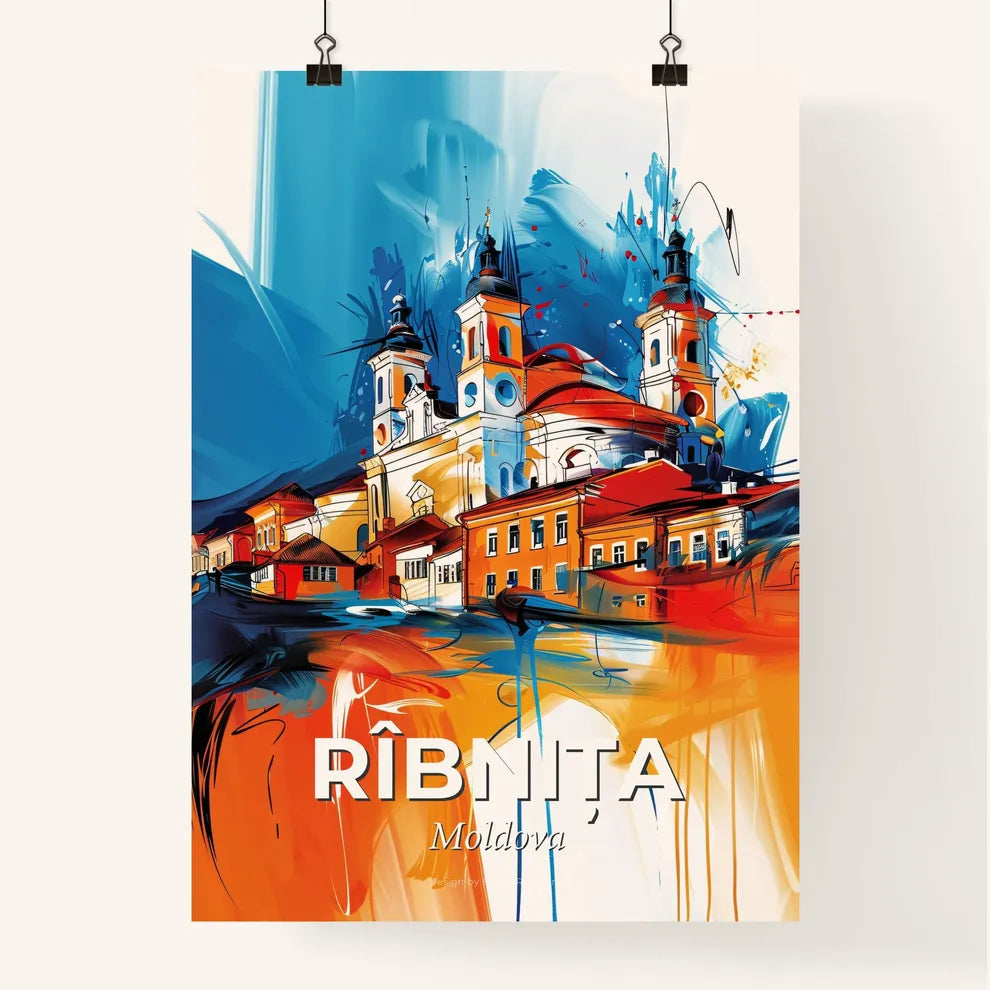 Vibrant Rîbnița, Moldova Poster