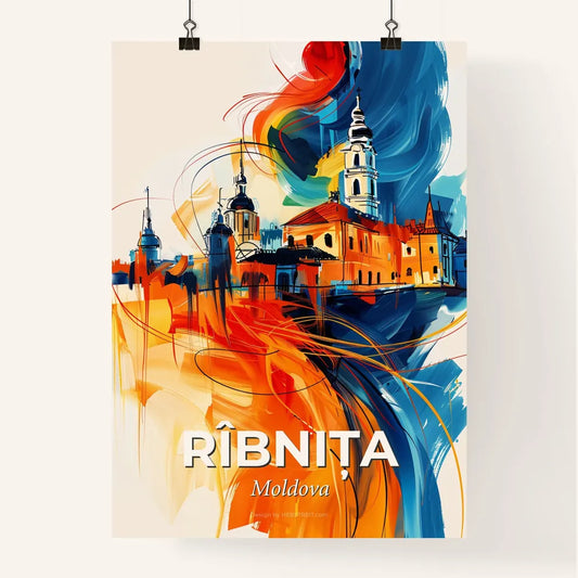 Vibrant Rîbnița, Moldova Poster