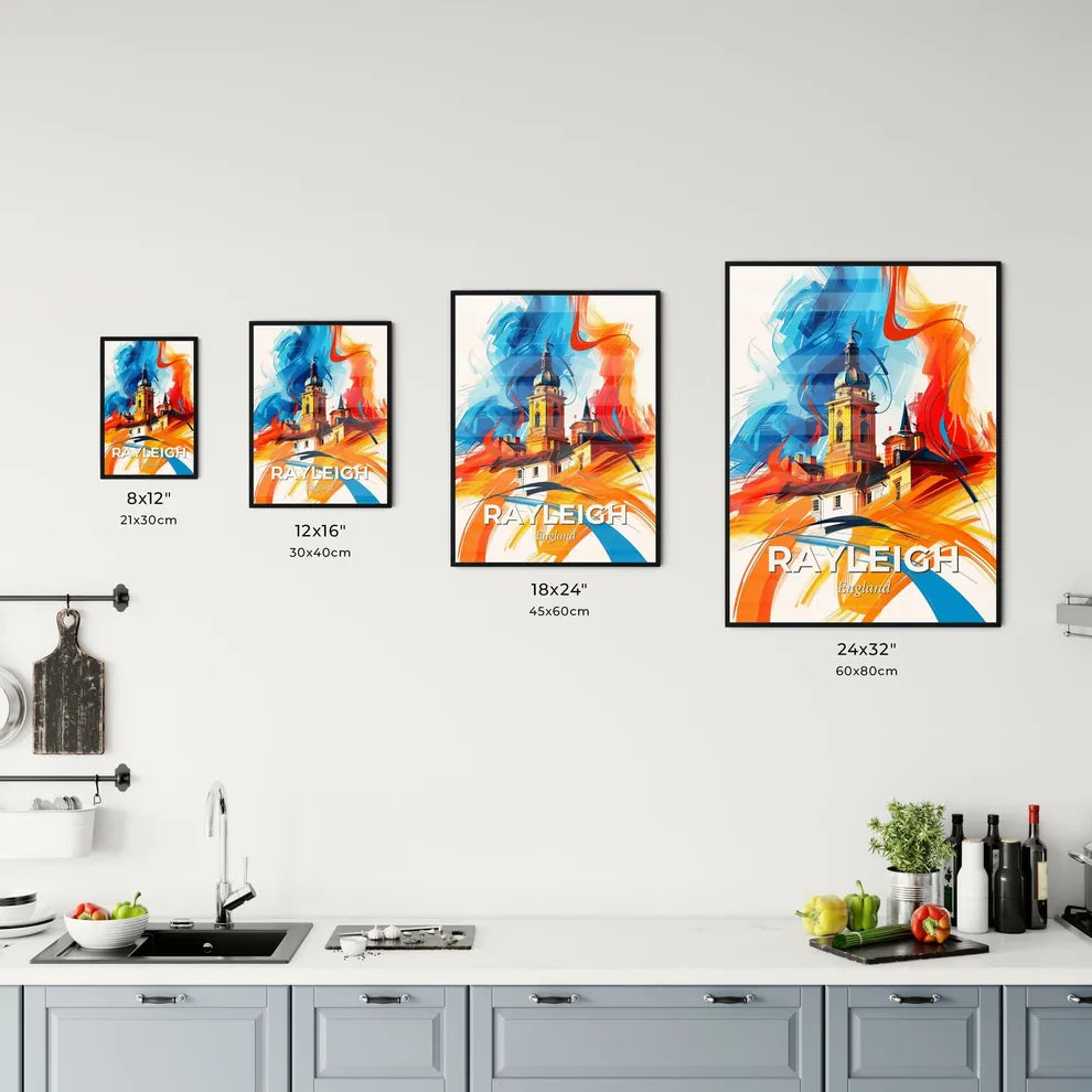 Vibrant Rayleigh, England Kitchen Art