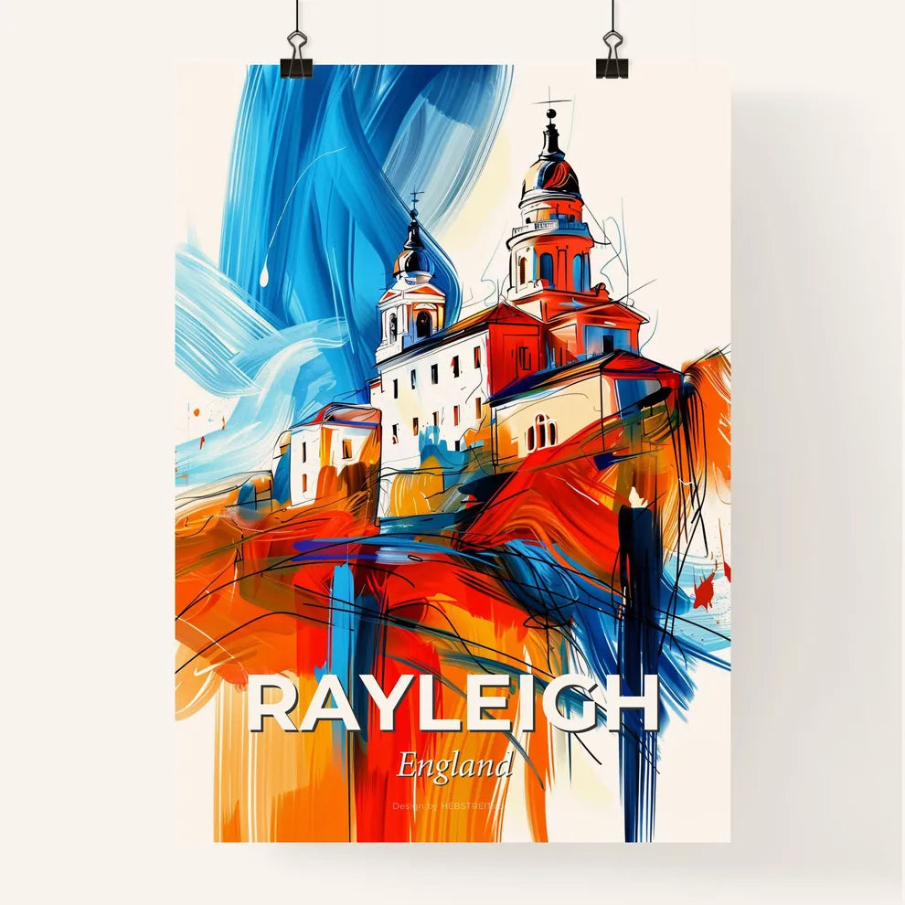 Vibrant Rayleigh, England Poster