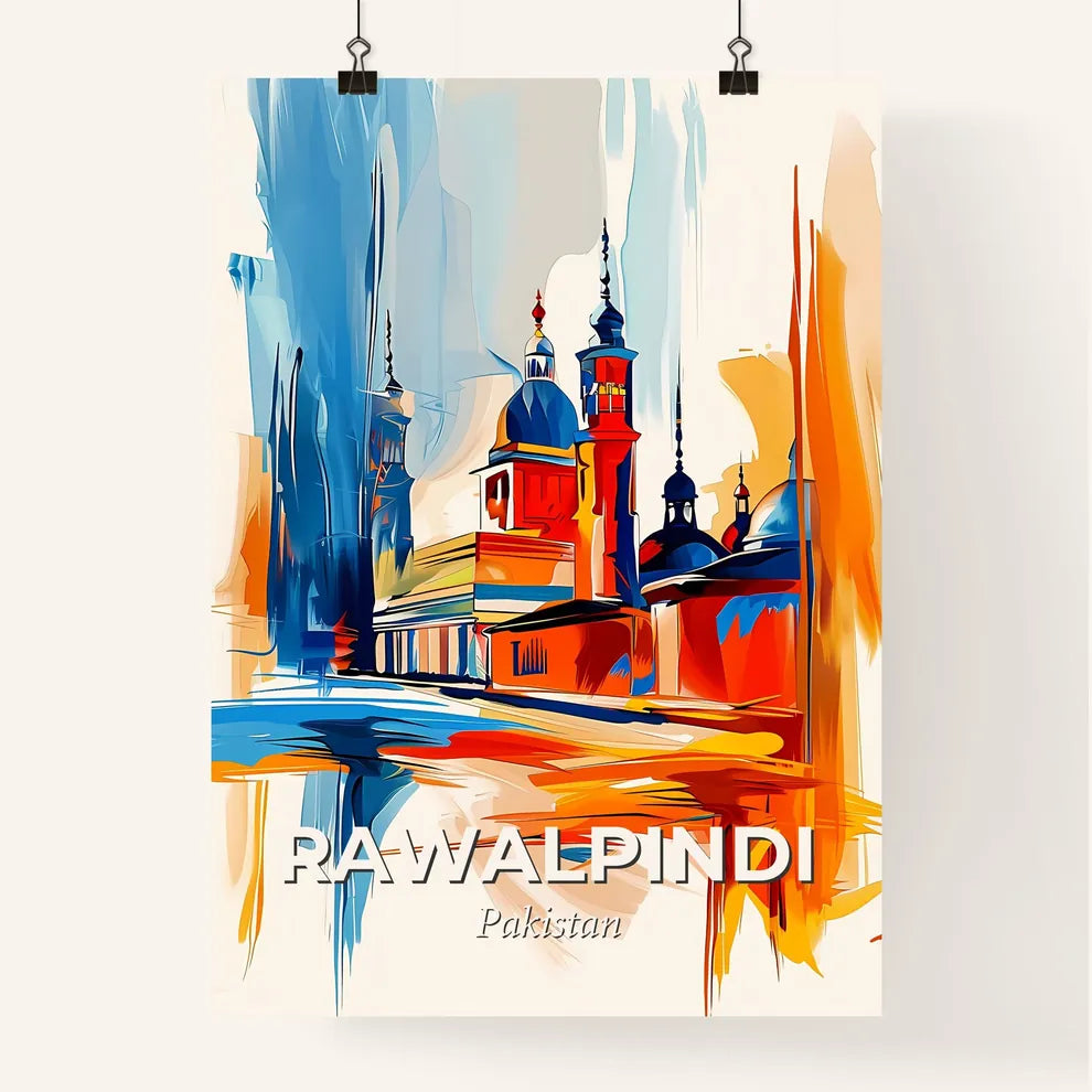 Vibrant Rawalpindi, Pakistan Poster