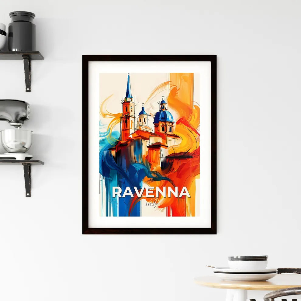 Vibrant Ravenna, Italy Framed Print