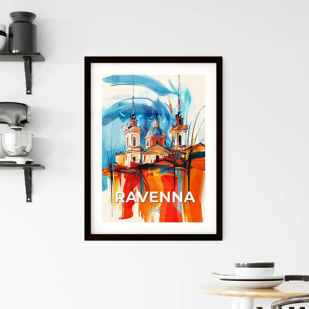 Vibrant Ravenna, Italy Framed Print