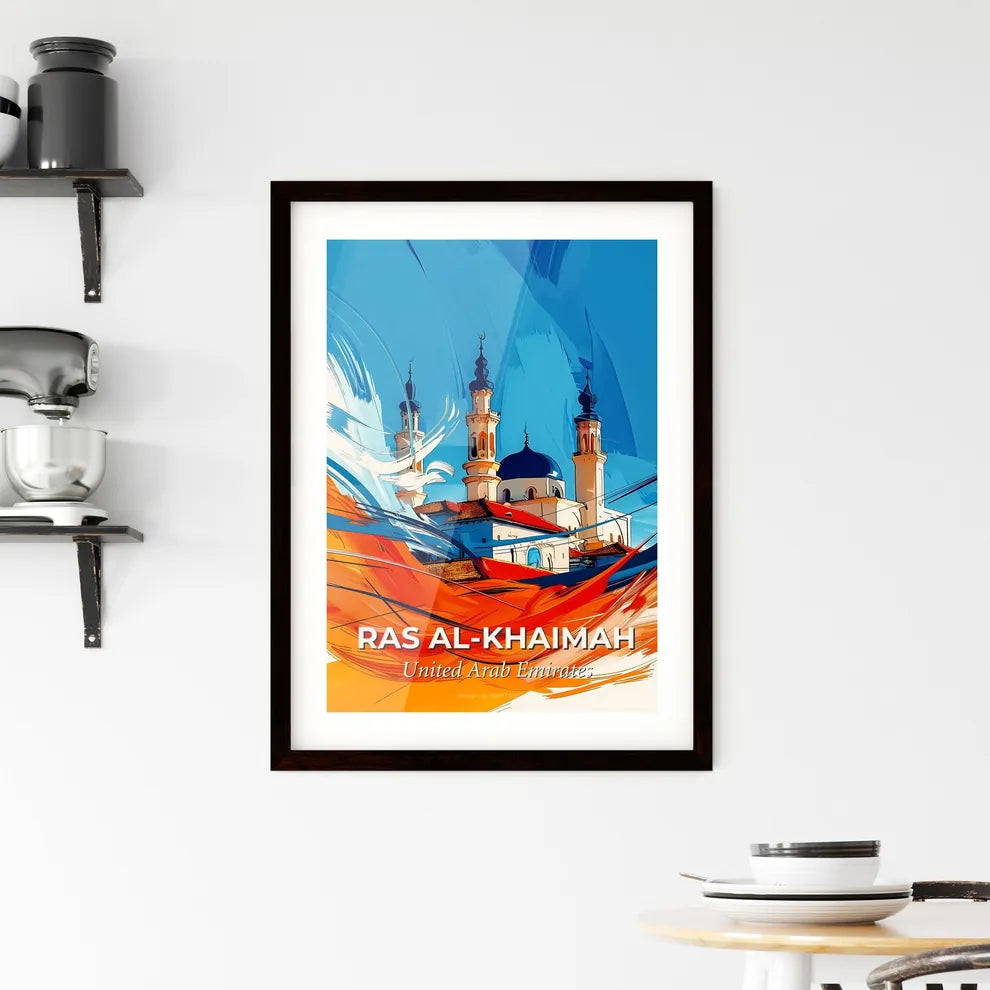 Vibrant Ras A Framed Print
