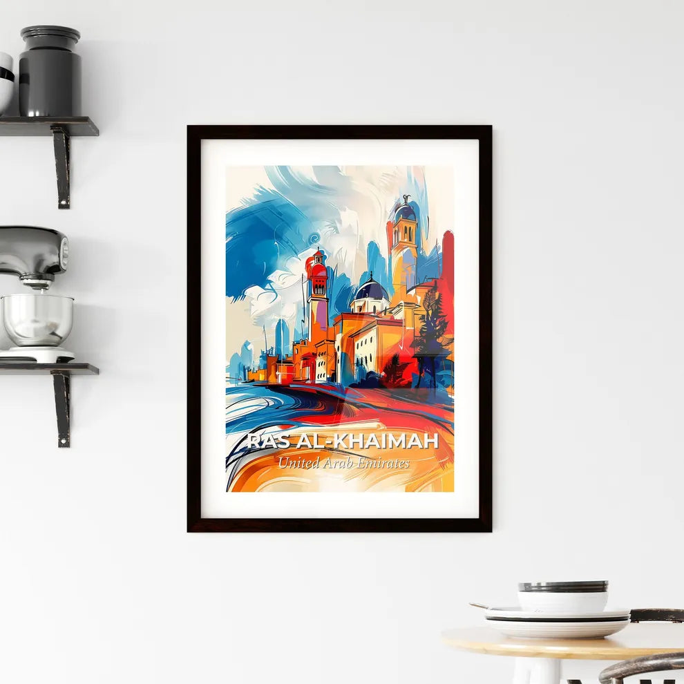 Vibrant Ras A Framed Print