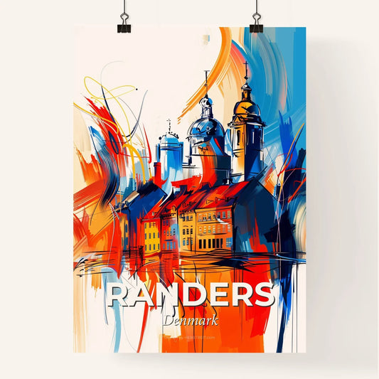 Vibrant Randers, Denmark Poster