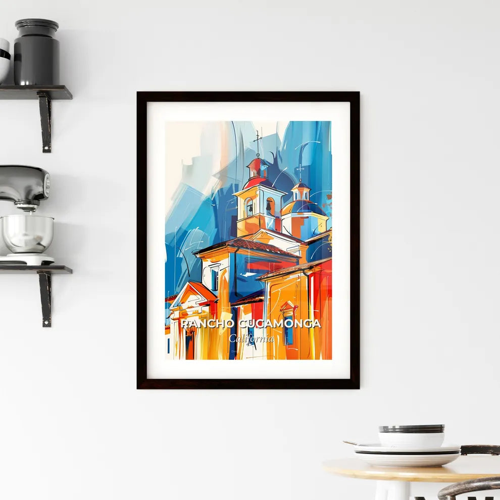 Vibrant Rancho Cucamonga, California Framed Print