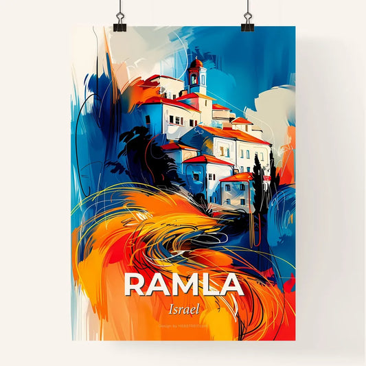 Vibrant Ramla, Israel Poster