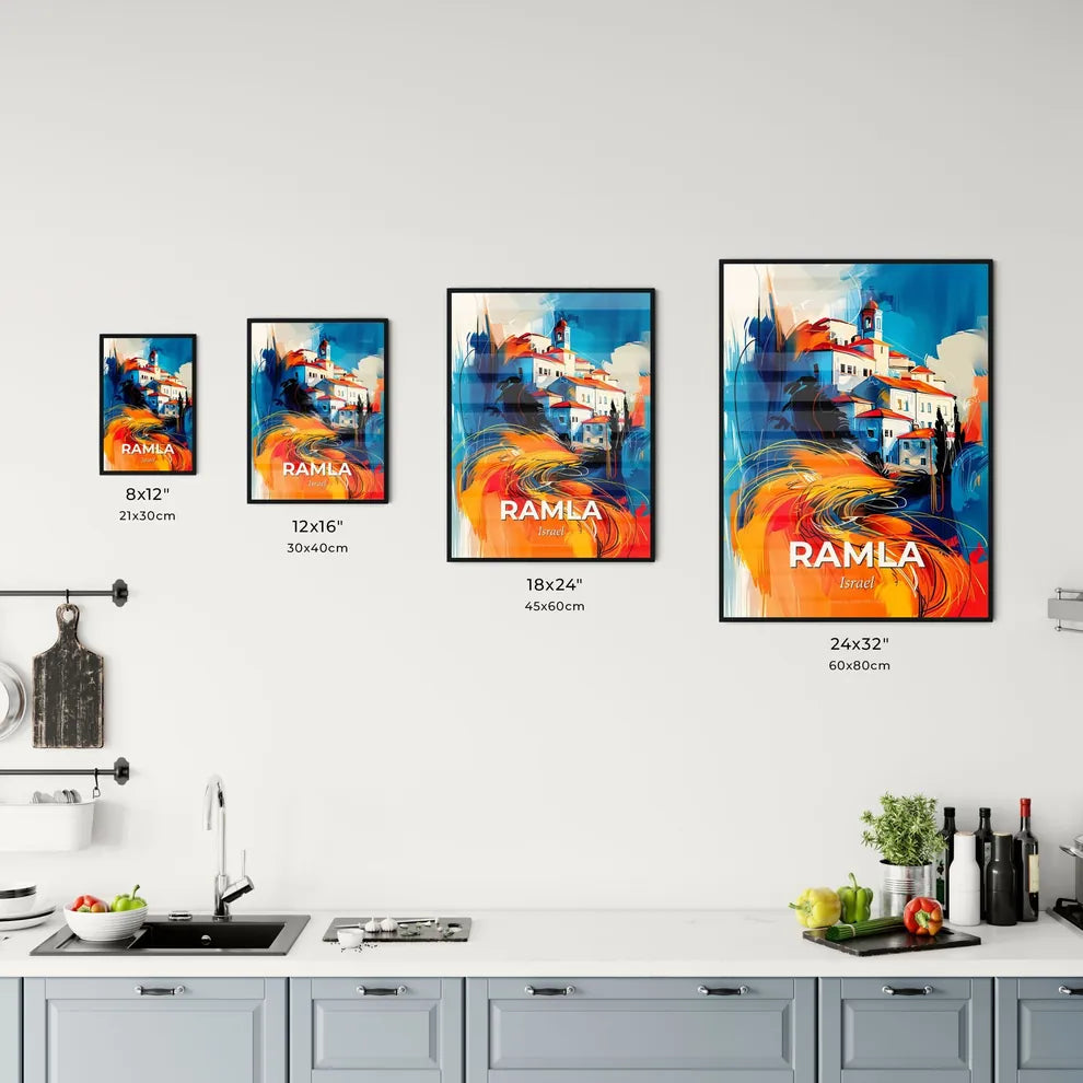 Vibrant Ramla, Israel Kitchen Art