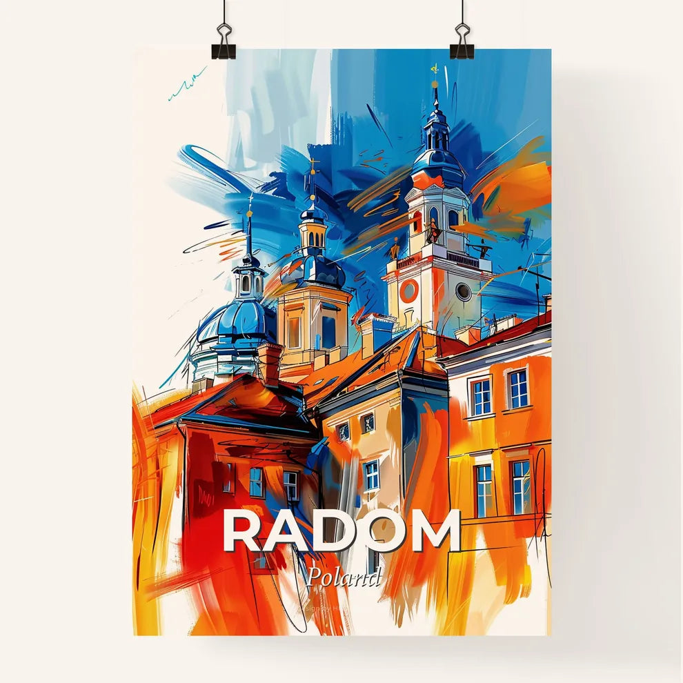 Vibrant Radom, Poland Poster