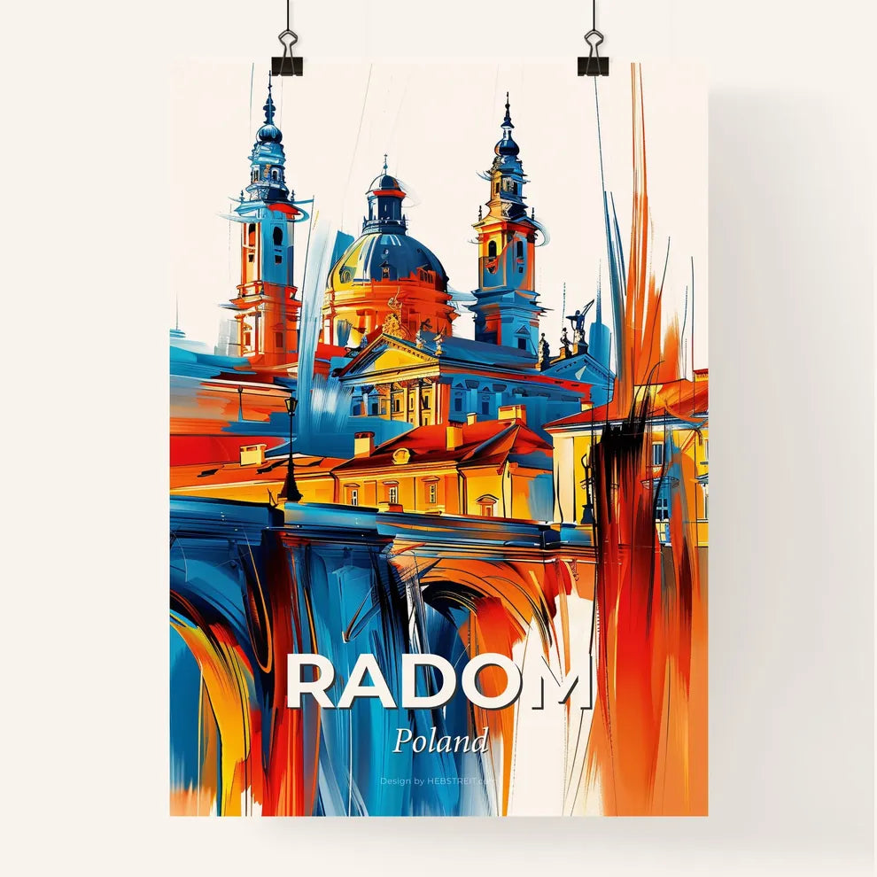 Vibrant Radom, Poland Poster