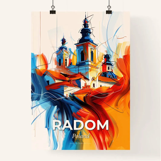 Vibrant Radom, Poland Poster