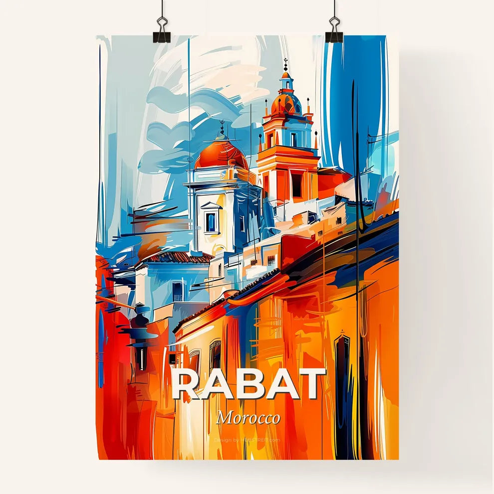 Vibrant Rabat, Morocco Poster