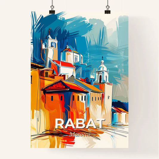 Vibrant Rabat, Morocco Poster