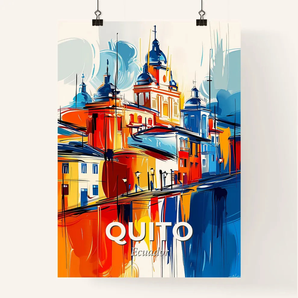 Vibrant Quito, Ecuador Poster