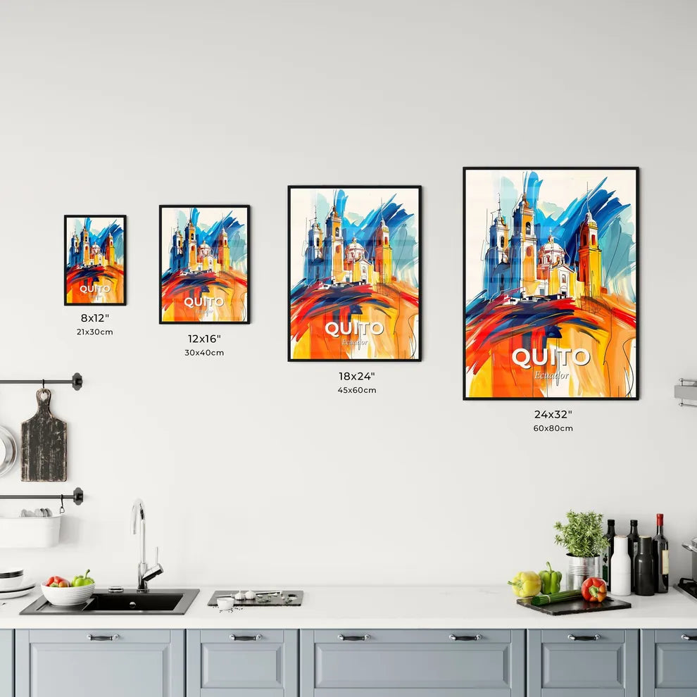 Vibrant Quito, Ecuador Kitchen Art