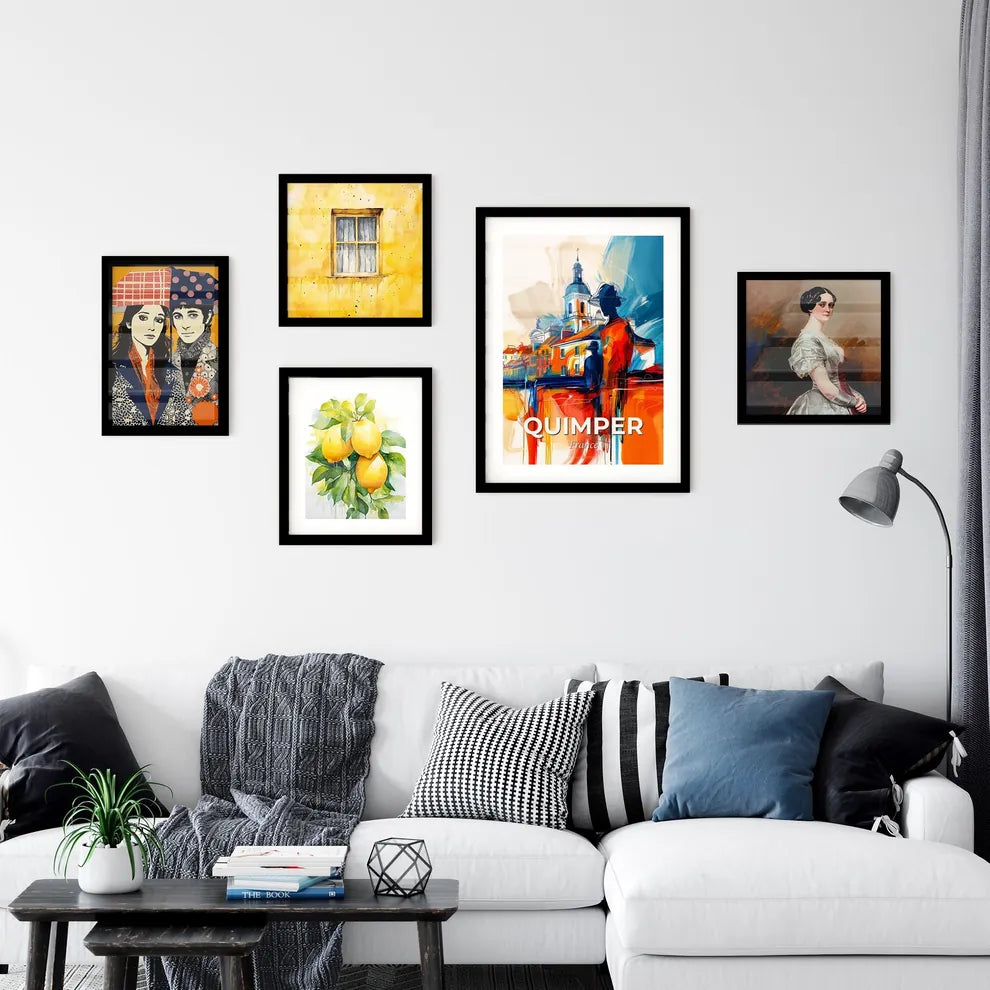Vibrant Quimper, France Wall Art Collection