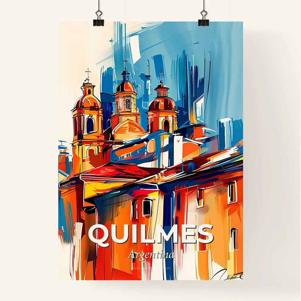 Vibrant Quilmes, Argentina Poster
