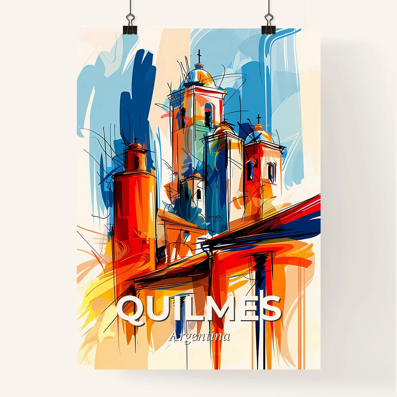 Vibrant Quilmes, Argentina Poster