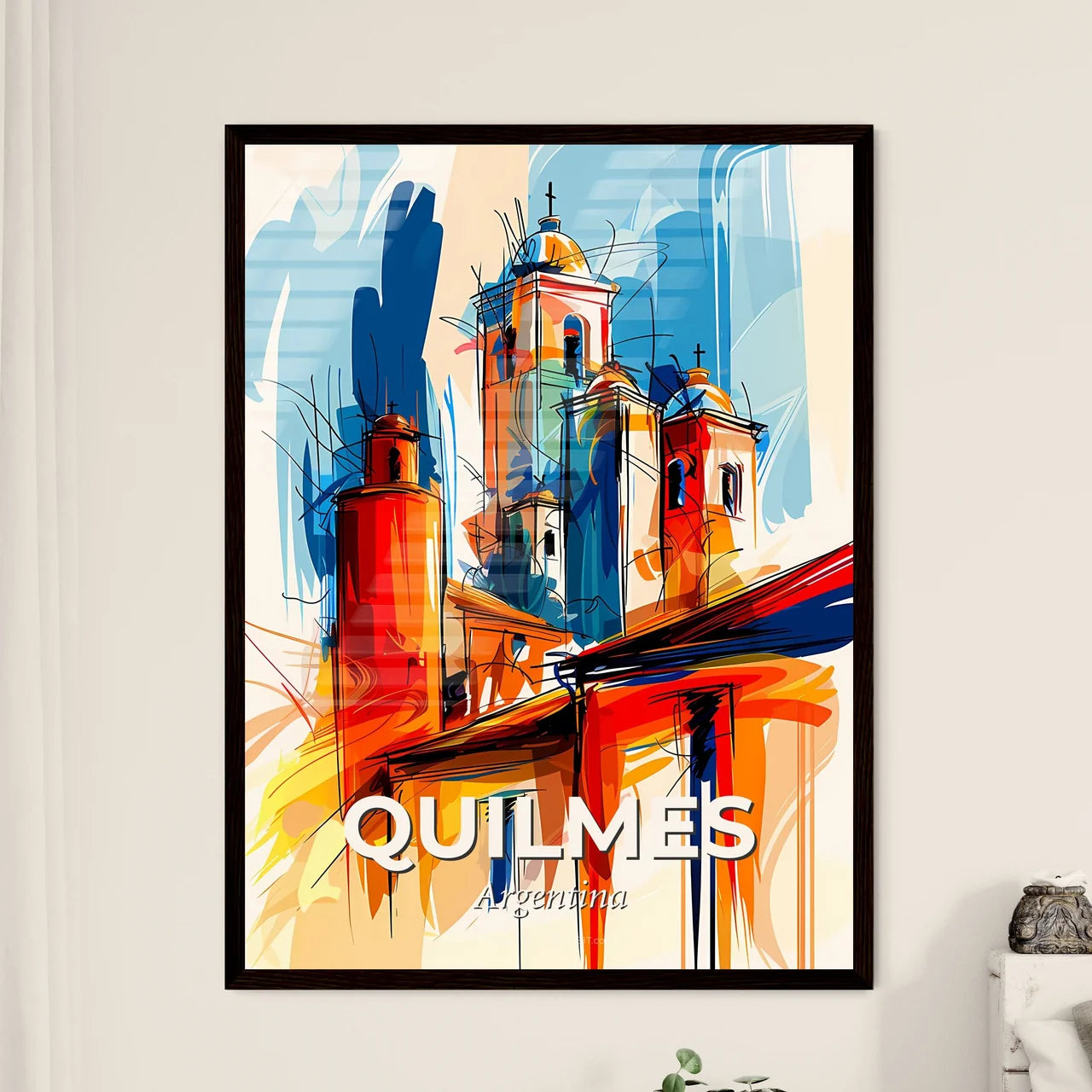 Vibrant Quilmes, Argentina Art Print