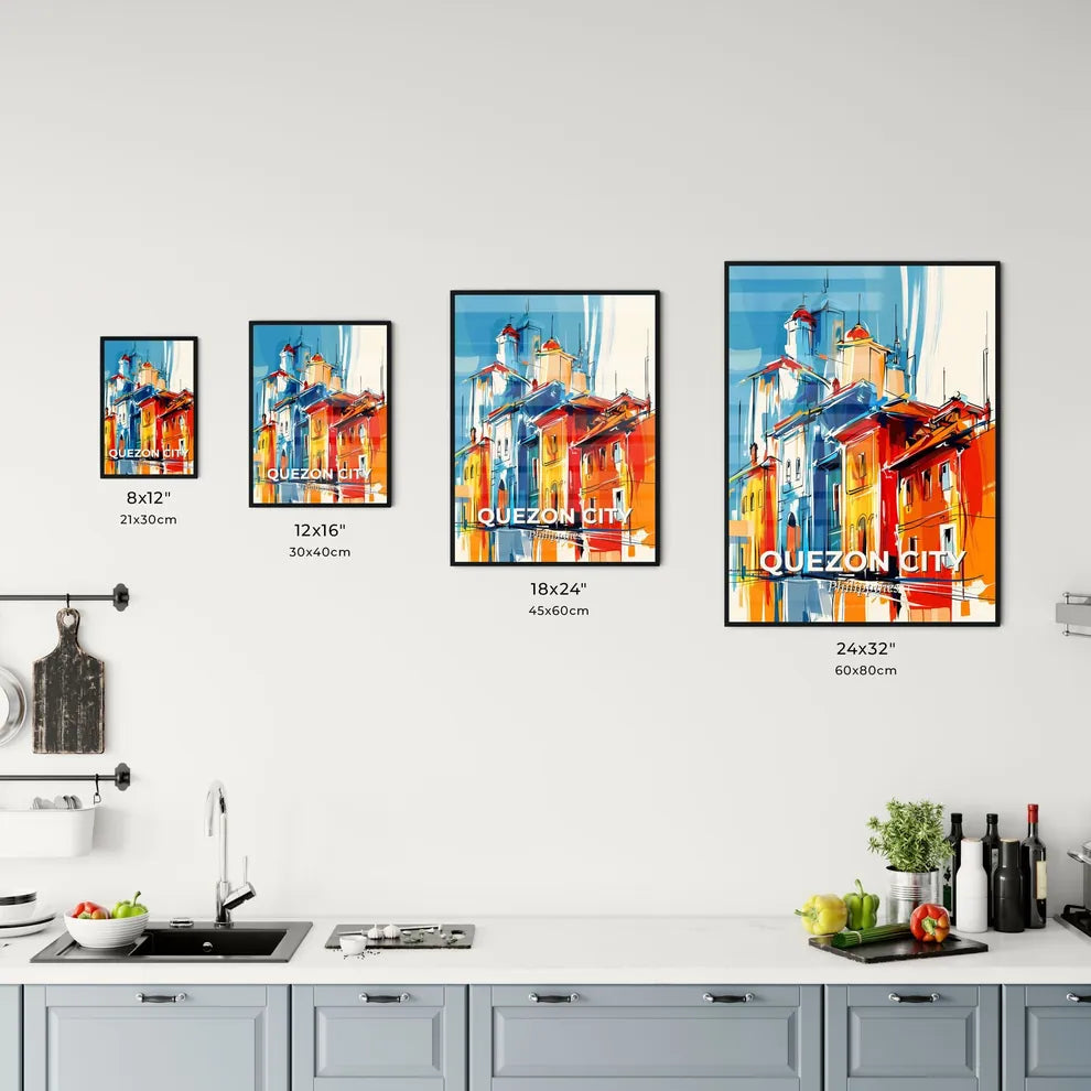 Vibrant Quezon City, Philippines Kitchen Art