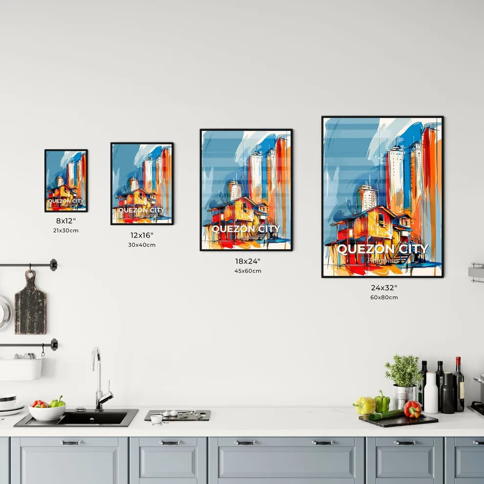 Vibrant Quezon City, Philippines Kitchen Art