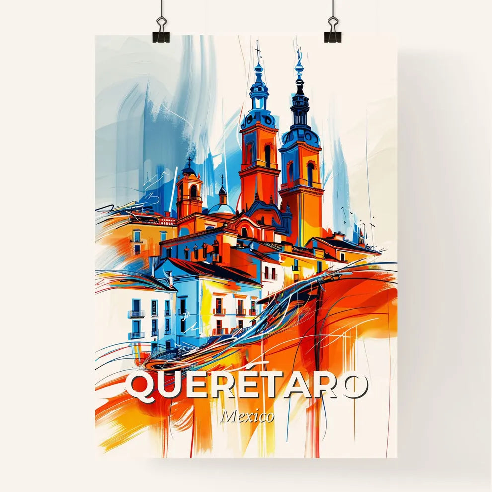 Vibrant Querétaro, Mexico Poster