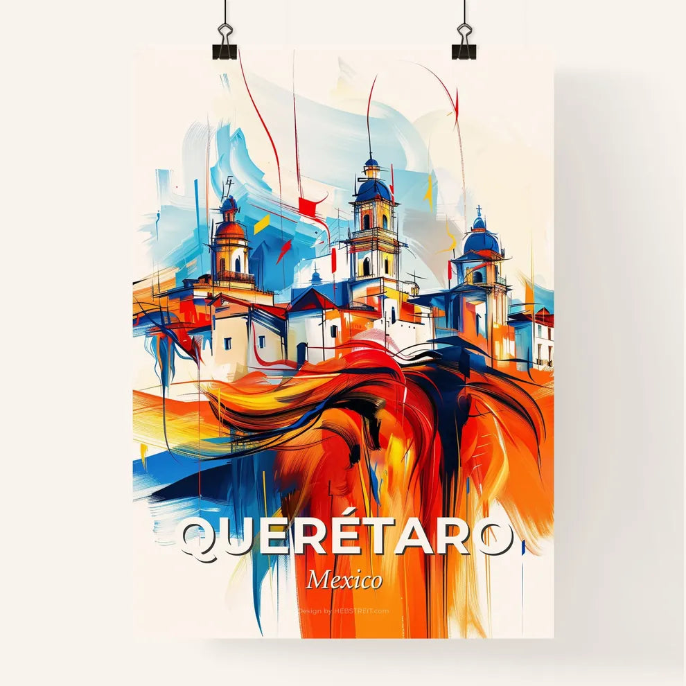 Vibrant Querétaro, Mexico Poster