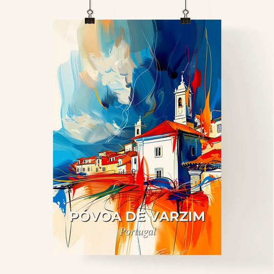 Vibrant Póvoa De Varzim, Portugal Poster