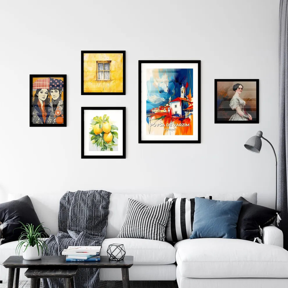 Vibrant Póvoa De Varzim, Portugal Wall Art Collection