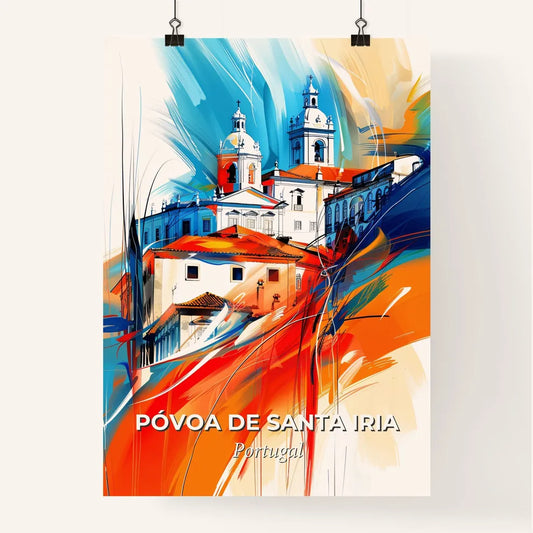 Vibrant Póvoa De Santa Iria, Portugal Poster