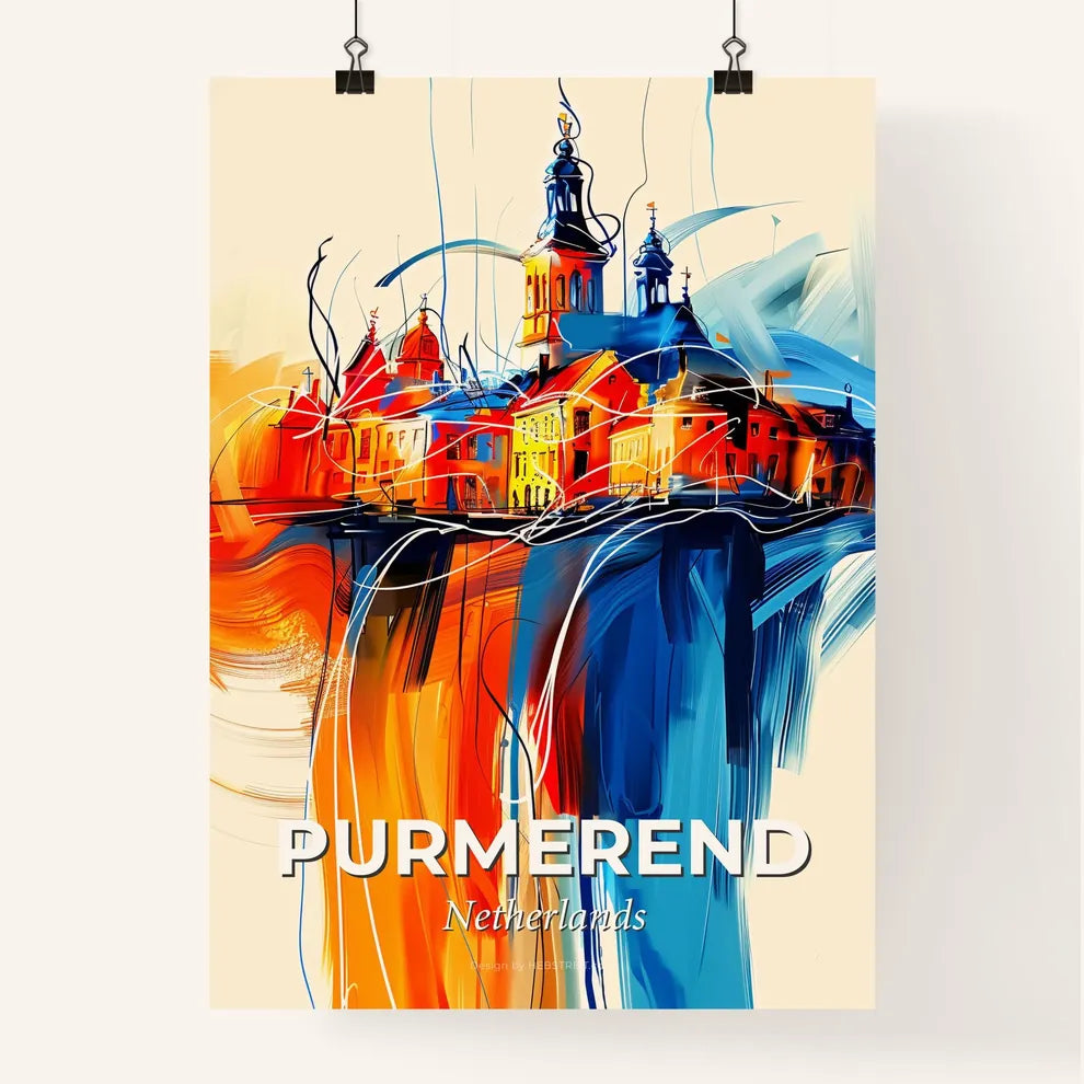 Vibrant Purmerend, Netherlands Poster