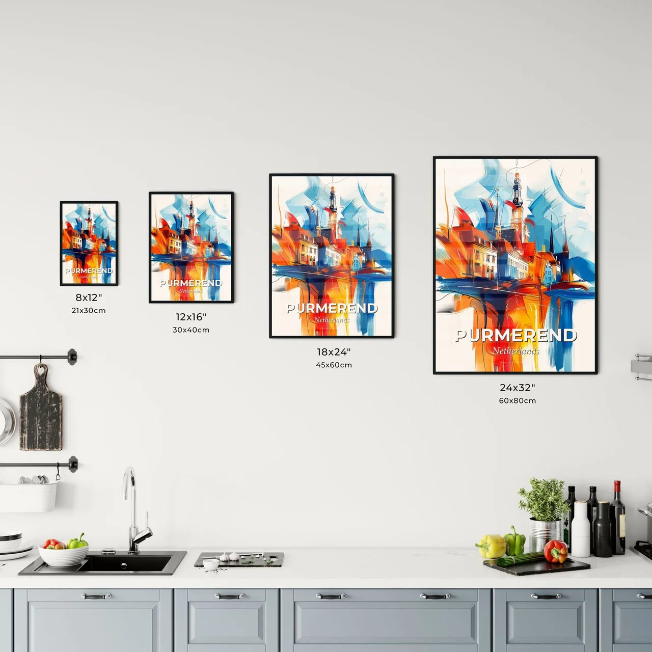Vibrant Purmerend, Netherlands Kitchen Art