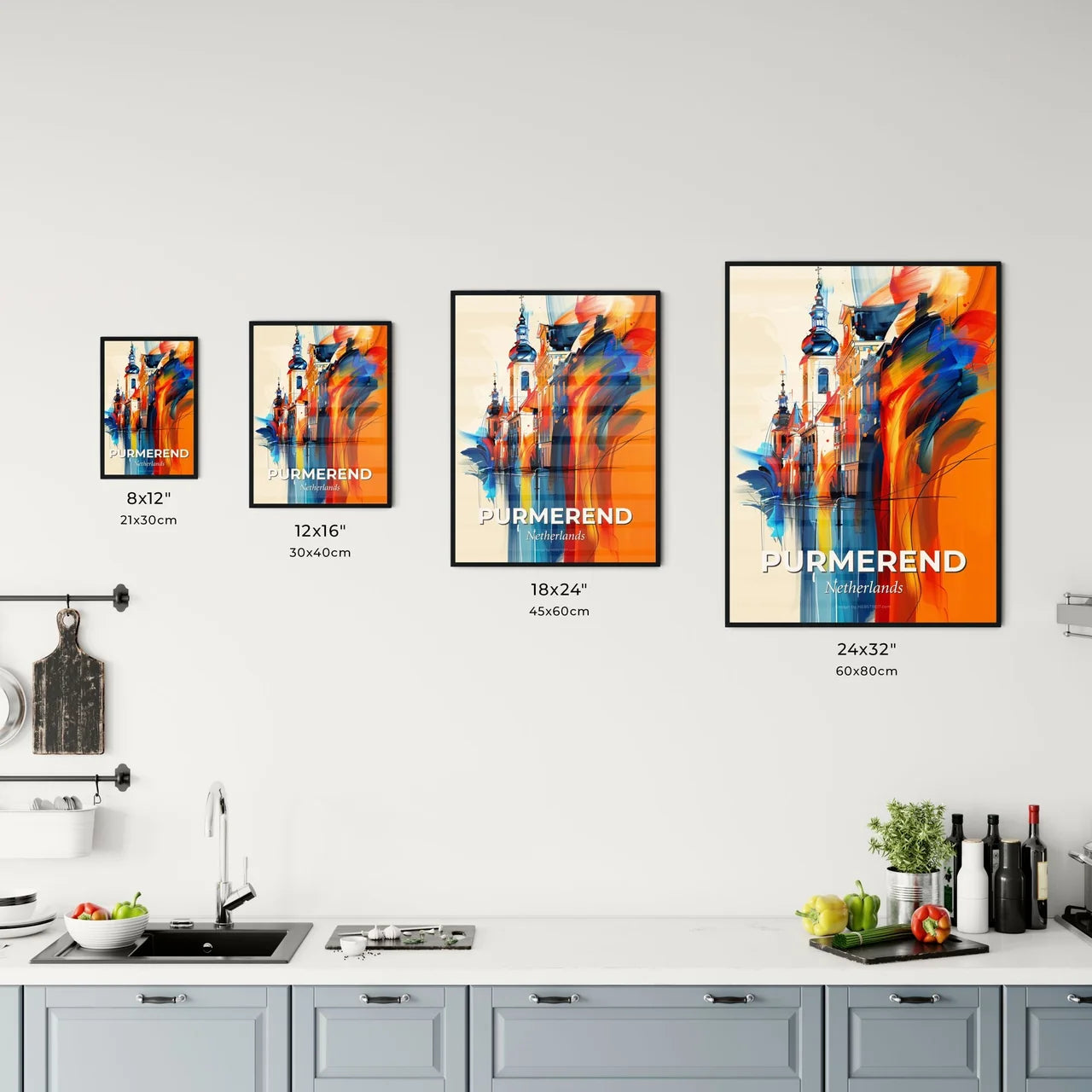 Vibrant Purmerend, Netherlands Kitchen Art