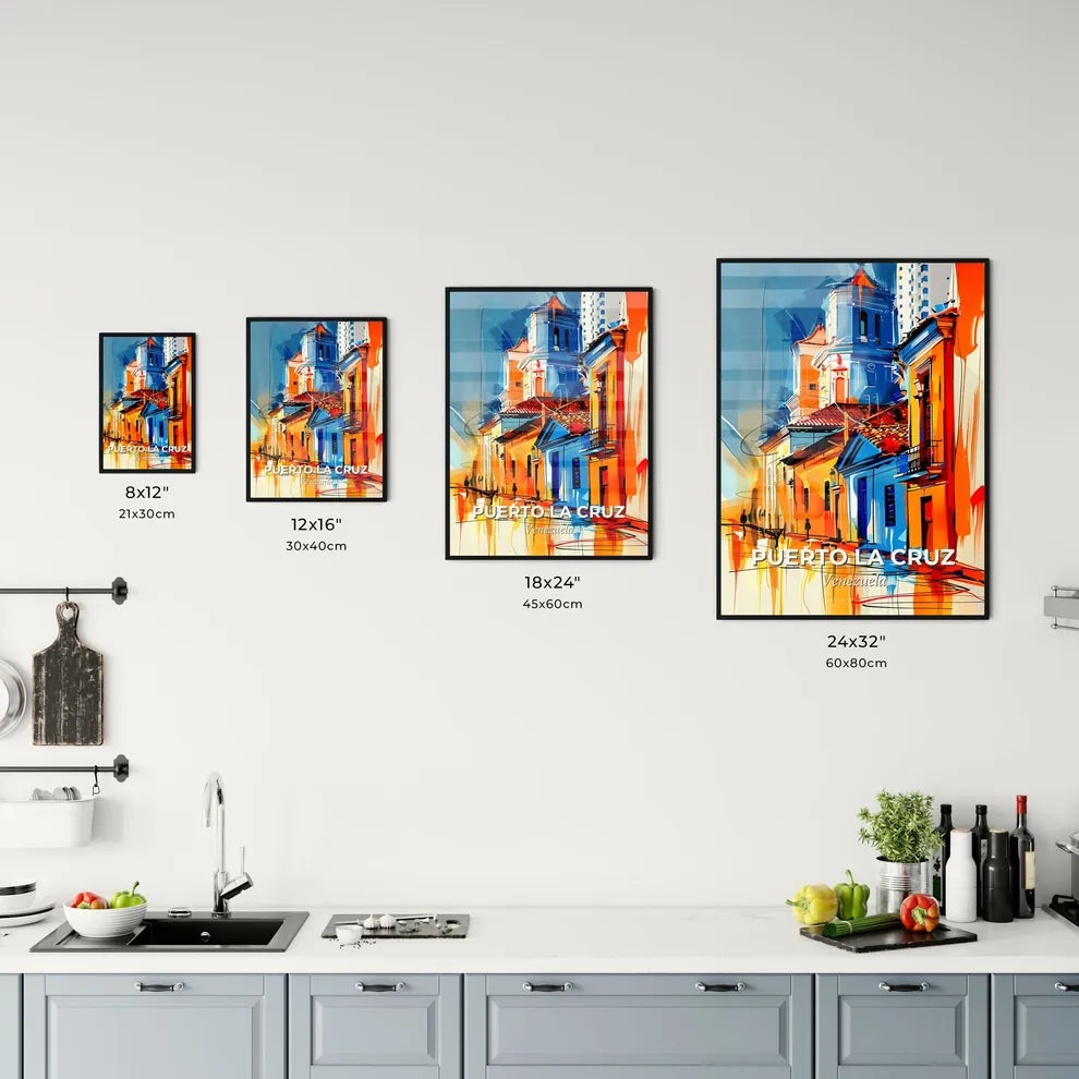 Vibrant Puerto La Cruz, Venezuela Kitchen Art