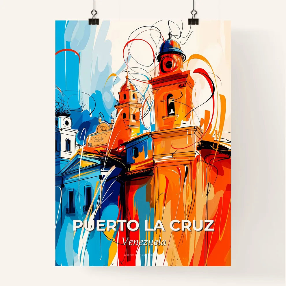 Vibrant Puerto La Cruz, Venezuela Poster