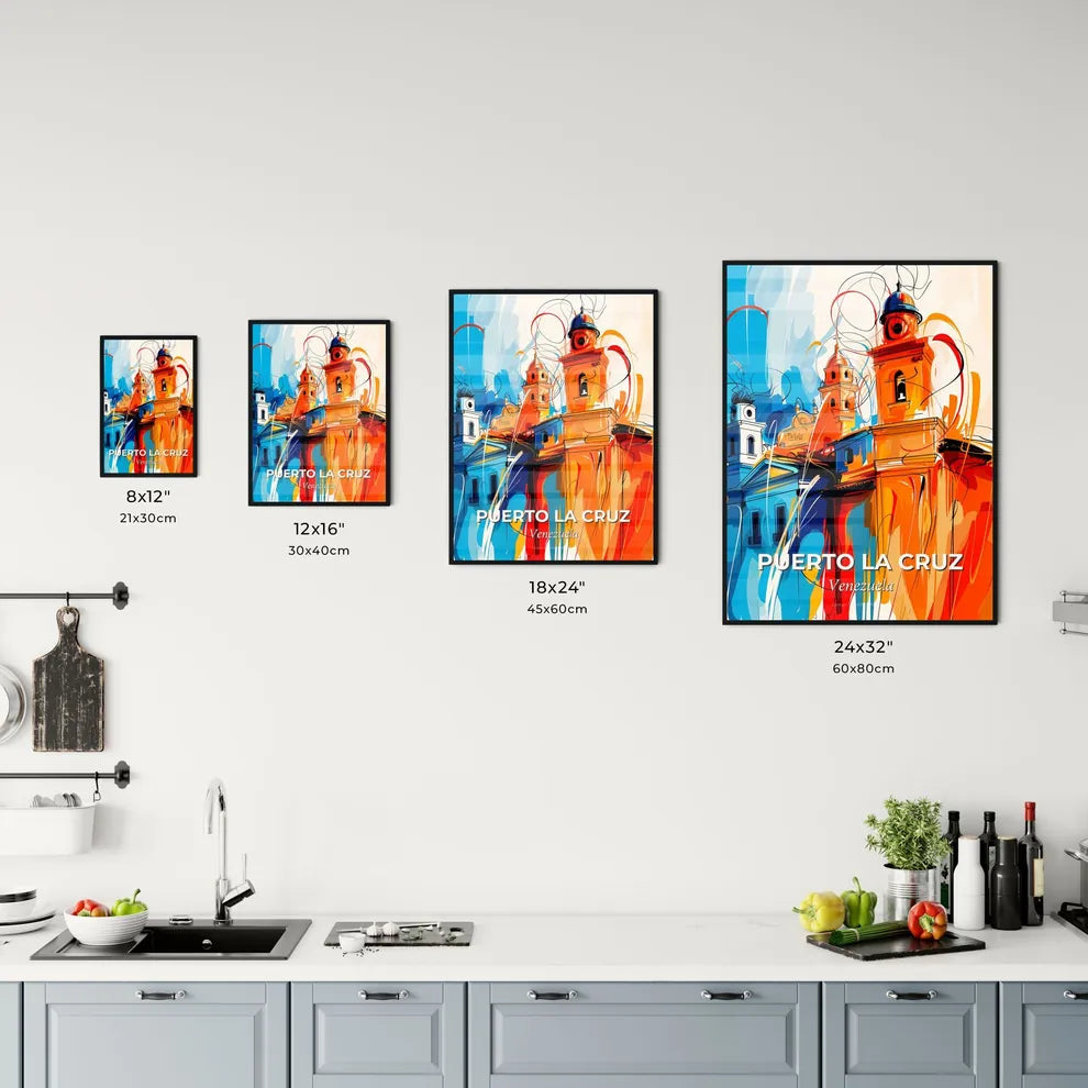 Vibrant Puerto La Cruz, Venezuela Kitchen Art