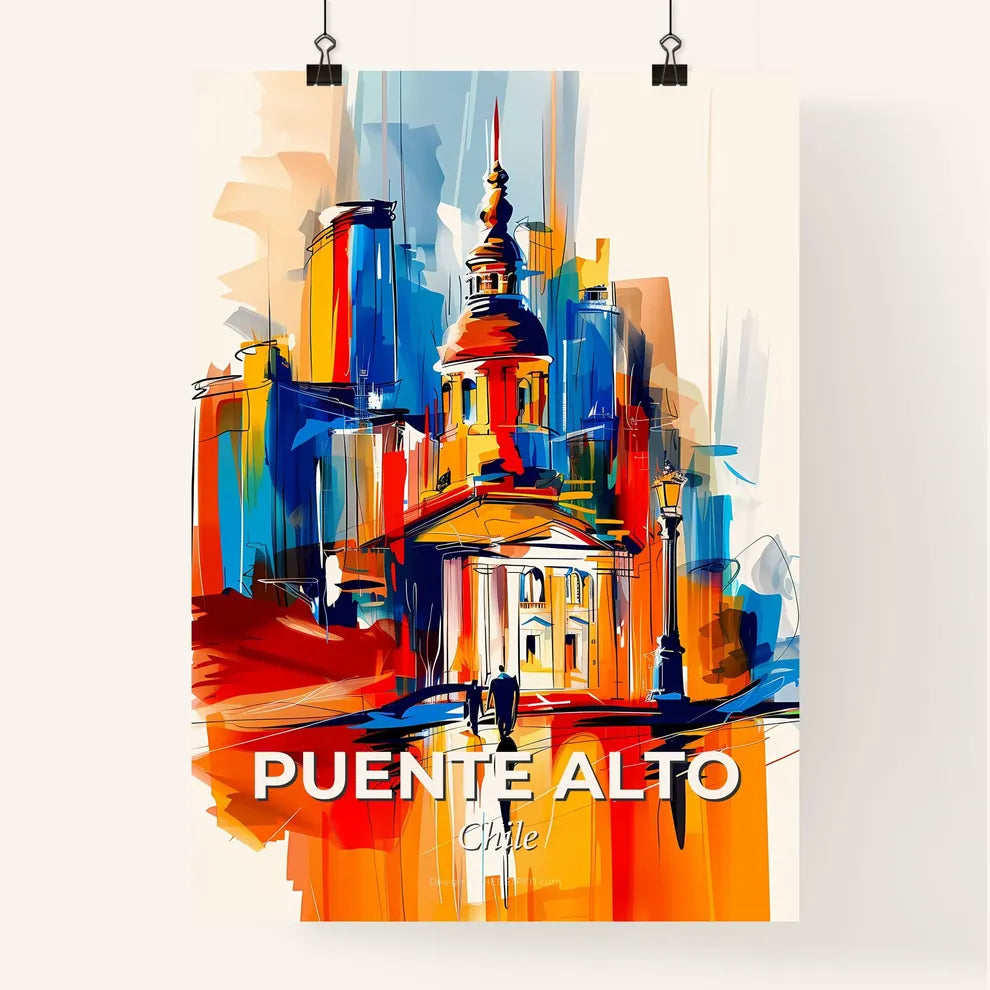 Vibrant Puente Alto, Chile Poster