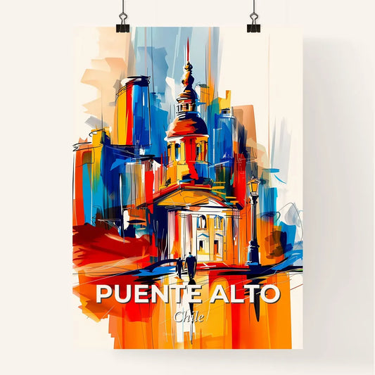 Vibrant Puente Alto, Chile Poster