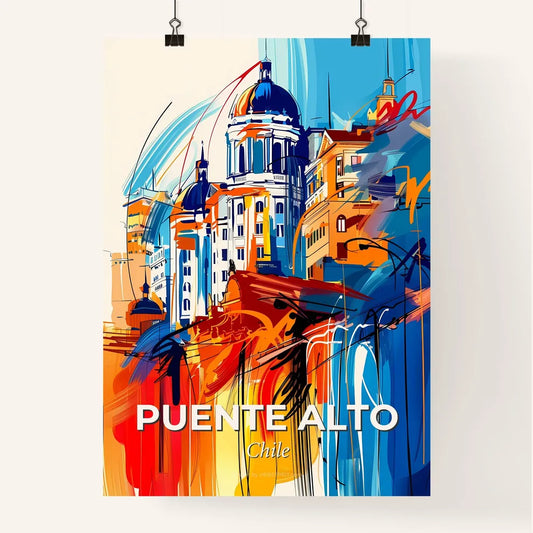 Vibrant Puente Alto, Chile Poster