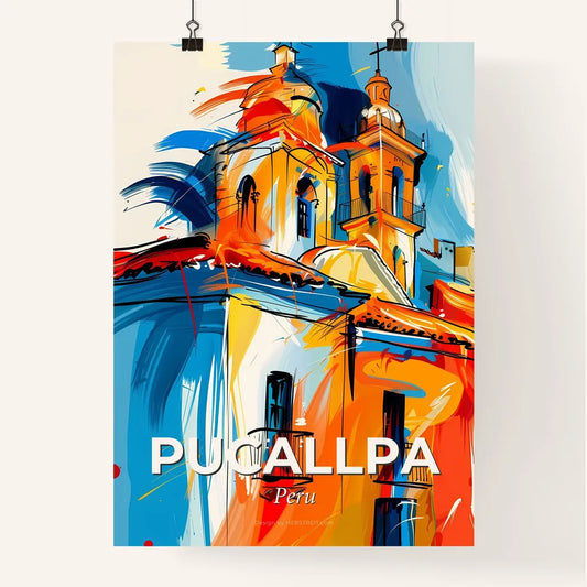 Vibrant Pucallpa, Peru Poster
