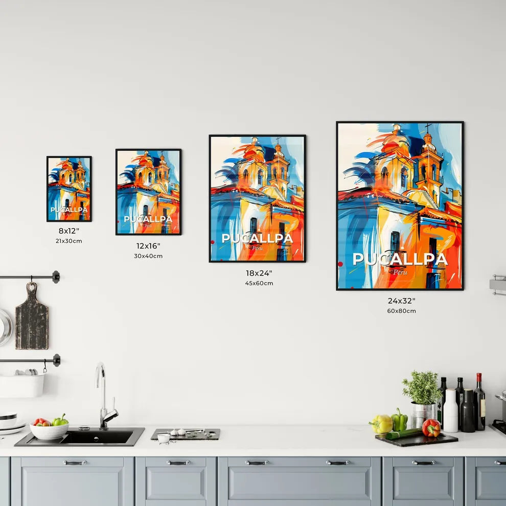 Vibrant Pucallpa, Peru Kitchen Art