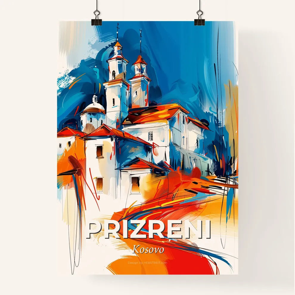 Vibrant Prizreni, Kosovo Poster