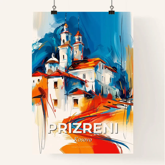 Vibrant Prizreni, Kosovo Poster