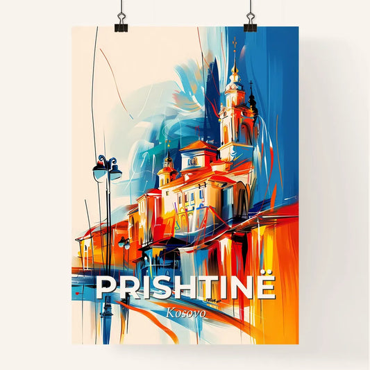 Vibrant Prishtinë, Kosovo Poster