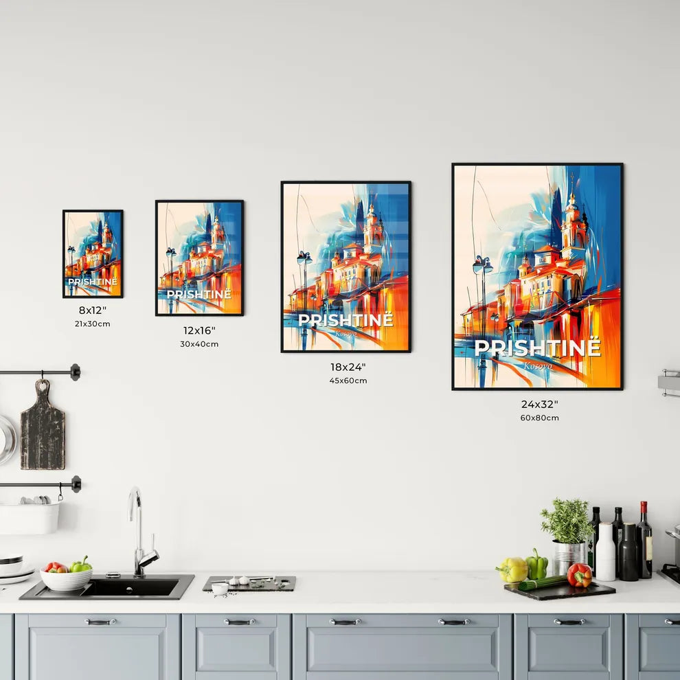 Vibrant Prishtinë, Kosovo Kitchen Art